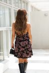Vestido Paisley Renda Preto