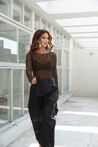 Calça Sintética Marrom