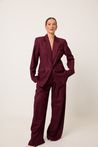 Blazer Oversized Alfaiataria Bordô