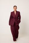 Blazer Oversized Alfaiataria Bordô