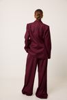 Blazer Oversized Alfaiataria Bordô
