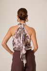Calça Alfaiataria Pantalona Marrom