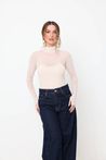 Blusa de Tule Areia