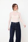 Blusa de Tule Areia