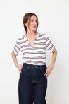Camisa Gola Polo Listrada
