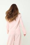 Blazer Curto Alfaiataria Rosa