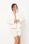 Shorts Alfaiataria Areia