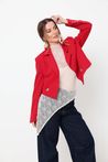 BLAZER CURTO ALFAIATARIA VERMELHO