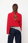 BLAZER CURTO ALFAIATARIA VERMELHO
