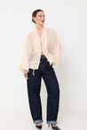 Blusa Kimono Liocel  Areia