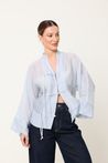 Blusa Kimono Liocel Azul Claro