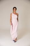 Vestido Rosa Assimétrico