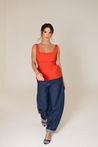 Blusa Regata Alfaiataria Peplum