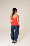 Blusa Regata Alfaiataria Peplum