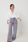 Bata C/ Obreira Tricoline Off-White
