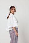 Bata C/ Obreira Tricoline Off-White