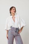 Bata C/ Obreira Tricoline Off-White