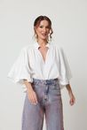 Bata C/ Obreira Tricoline Off-White