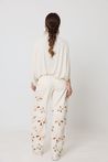 Calça Wide Leg Areia