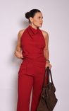 Blusa Alfaiataria Degade Vinho
