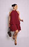 Vestido Boho Celi Vinho 