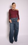 Calça Jeans Wide Leg Liz - Indigo