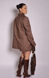 Blazer em Alfaiataria Isabela - Marrom