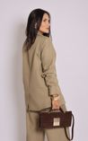 Blazer em Alfaiataria Corte Reto Julia - Verde