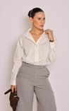 Camisa Tricoline Mulet - Off White