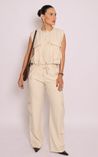 Blusa em Alfaiataria Nadia - Areia