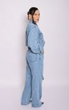 Macacão Jeans Gabi - Jeans Claro