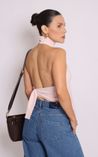 Blusa com Gola Feminia Rubia - Rosa
