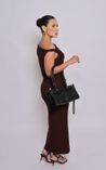 Vestido em Malha Ella - Marrom
