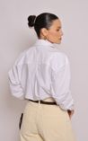 Camisa Clássica Feminina Tricoline - Off White