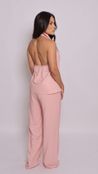 Conjunto em Alfaiataria Frente Única Isis - Rosa 