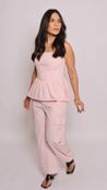 Blusa Top Alfaiataria Juli - Rosa