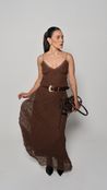 Vestido em Renda  Acinturado Vicen 