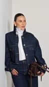 Jaqueta Basic em Jeans Luz