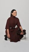 Blusa Gola Alta em Malha Maju 