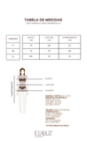 Body Manga Longa em Renda Liz - Off