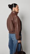 Calça Jeans Barrel Alta Lia - Jeans Médio