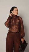 Body em Renda Mariana - Chocolate