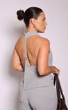 	Blusa Alfaiataria Degade Cinza