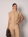 Calça Cargo Melange - Areia 