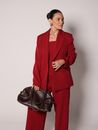 Blazer Alfaiataria Basic Thyane - Vinho