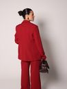Blazer Alfaiataria Basic Thyane - Vinho