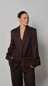 Blazer Alfaiataria Milano I - Marrom