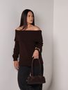 Blusa Tricot Juliet - Marrom