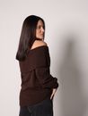Blusa Tricot Juliet - Marrom
