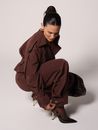 Calça Alfaiataria Lara - Marrom